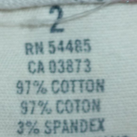 American Eagle Stretch  Crop Jeans / capris Sz 4 - Picture 9 of 10